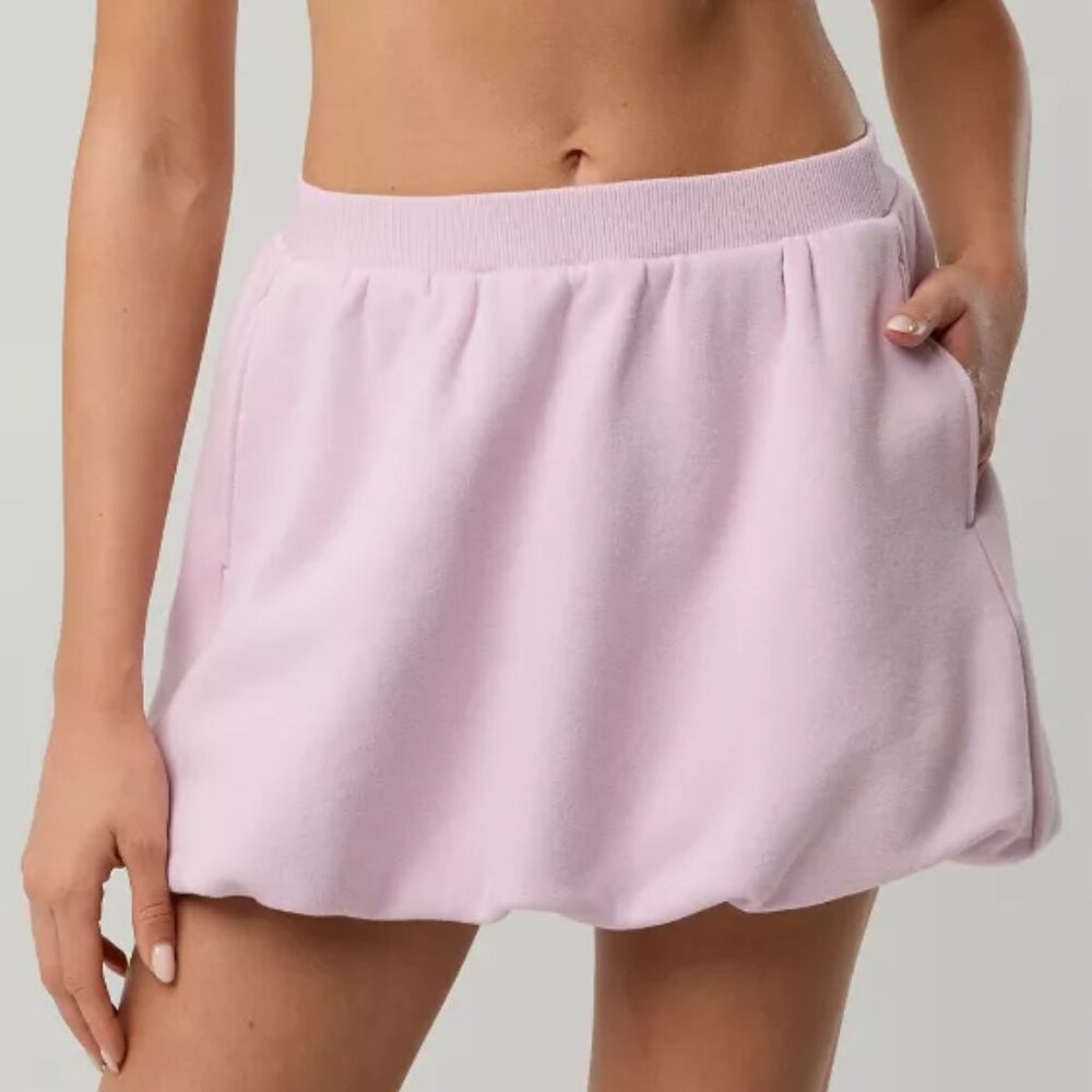NWT OFFLINE By Aerie Cloud Fleece Bubble Skort